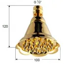 Верхний душ 100 мм Remer 359BEDO