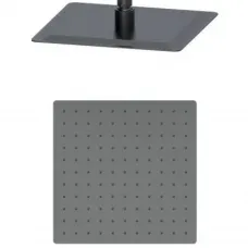 Верхний душ Wonzon & Woghand WW-88DP02-BGM 300 мм, темный графит матовый