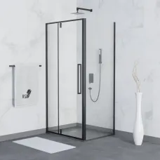 Душевой уголок 100,5x80 см RGW SV-44B (SV-03B+Z-050-3B) Stilvoll 06324408-014 прозрачное