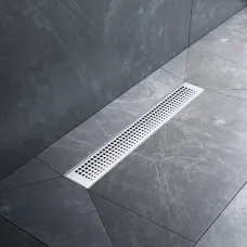 Душевой трап (лоток) Am.Pm MasterFlow W01SC-P11-050-01SB 49,35 см, с решеткой, перфорированный, матовый хром