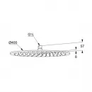 Верхний душ 400 мм Kludi A-QA 6434087-00