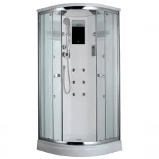 Душевая кабина 100x100x225 см Timo Lux T-7701 прозрачное