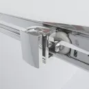 Душевая дверь Vincea Garda VDS-1G125CLGM 125 см, профиль вороненая сталь, стекло прозрачное