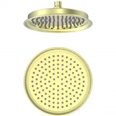 Верхний душ Wonzon & Woghand WW-88DP05-BG 228 мм, золотой матовый