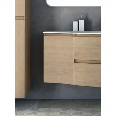 Шкаф одностворчатый 34x55 см Rovere Tabacco L Cezares Vague 54836