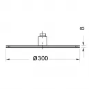Верхний душ 300 мм Migliore Fortis 30466