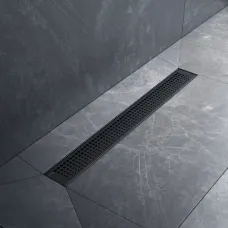 Душевой трап (лоток) Am.Pm MasterFlow W01SC-P11-060-01BM 59,35 см, с решеткой, перфорированный, черный матовый