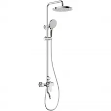 Душевая система Arrow AG3307CP-1 254 мм, со смесителем, хром