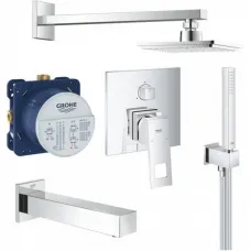 Душевой комплект 152 мм Grohe Eurocube 119696