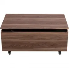 Тумба Cezares Slider SLIDER-800-1C-PI-NA-P 80 см, напольная, орех дымчатый