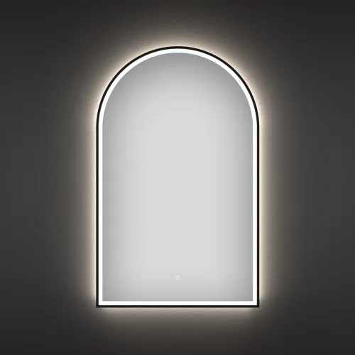 Зеркало 40x70 см черный матовый Wellsee 7 Rays’ Spectrum 172201720