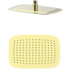 Верхний душ Wonzon & Woghand WW-88DP03-BG 300x200 мм, золотой матовый