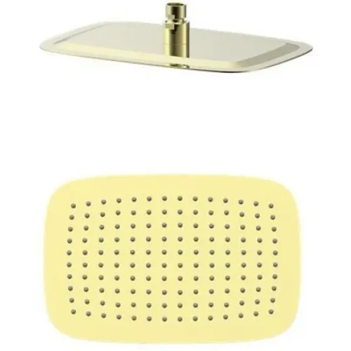 Верхний душ Wonzon & Woghand WW-88DP03-BG 300x200 мм, золотой матовый