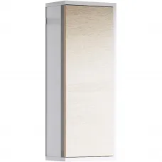 Шкаф дуб сонома/белый глянец Aqwella 5 Stars Miami Mai.04.25