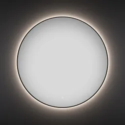 Зеркало 100x100 см черный матовый Wellsee 7 Rays’ Spectrum 172200180