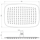 Верхний душ Wonzon & Woghand WW-88DP03-BG 300x200 мм, золотой матовый