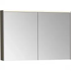 Зеркальный шкаф 102x69,5 см антрацит глянец Vitra Mirrors 66912