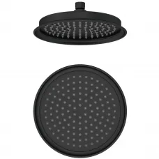 Верхний душ Wonzon & Woghand WW-88DP05-MB 228 мм, черный матовый