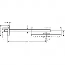 Верхний душ Hansgrohe Raindance E 300 1jet 26238140
