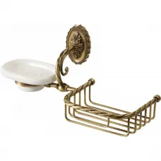 Мыльница с полочкой Migliore Edera ML.EDR-60.326.BR