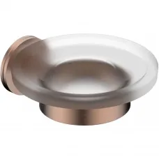 Мыльница Abber Pol 316 AA1958BRG настенная, розовое золото матовый