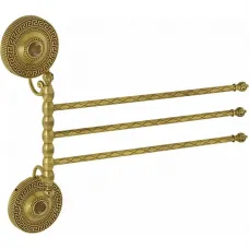 Полотенцедержатель Migliore Monte Carlo 31785 39,2 см, поворотный, тройной, бронза