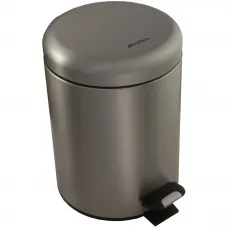 Мусорное ведро Ksitex BGR-5M 5л, с педалью, нержавеющая сталь