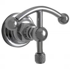 Крючок Nicolazzi Arena 1481CR44 двойной, для ванны, хром