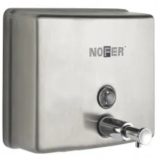 Диспенсер для мыла 1200 мл матовый хром Nofer Inox 03004.S