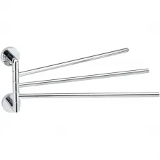 Полотенцедержатель Bemeta Stella 166204112 44,5 см, поворотный, тройной, хром