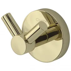 Крючок Сунержа Виктория 020-3007-0000 двойной, для ванны, шампань