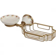 Мыльница с полочкой Migliore Provance ML.PRO-60.526.BR