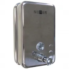 Диспенсер для мыла 1200 мл хром Nofer Inox 03041.B