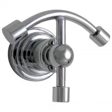 Крючок Nicolazzi Monte Croce 1481CR27 двойной, для ванны, хром