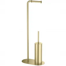 Комплект для туалета Aquatek Оберон AQ4231BG напольный, золотой матовый