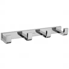 Планка с крючками Abber Westen AA1751 для ванны, хром